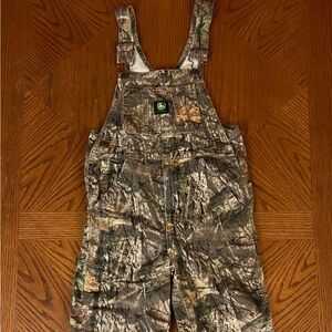 Boys size 6 John Deere Camo overalls